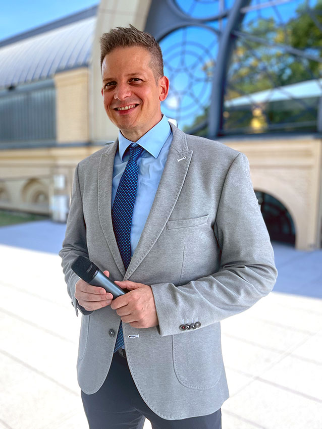 Moderator Stefan Stahlhofen